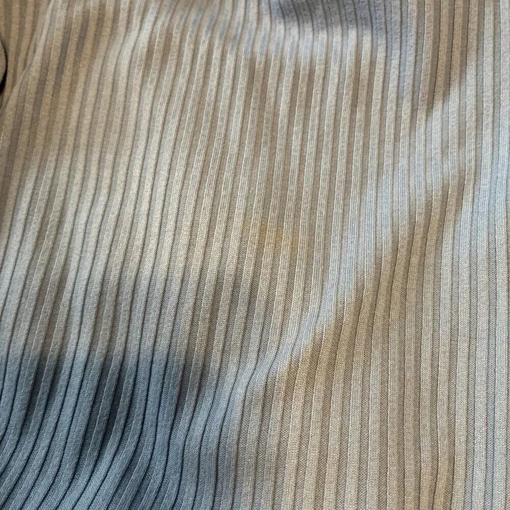 buffalo david edition Crew Neck blue ribbed long sleeve knit top Small - Picture 5 of 5